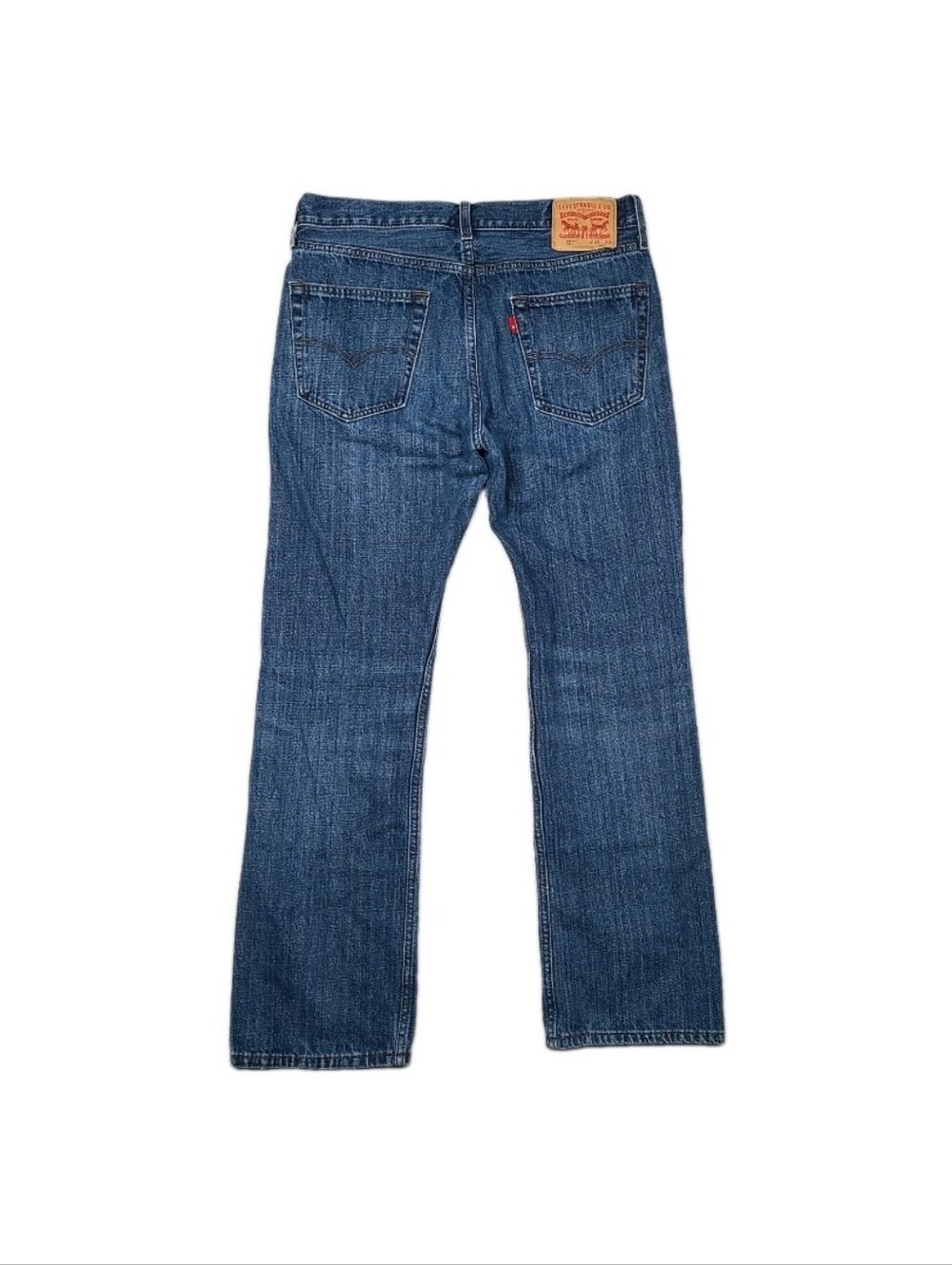 Levis 527 Boot Cut Jeans Men's 31×30 Medium Wash Denim Slim Fit Cotton Western